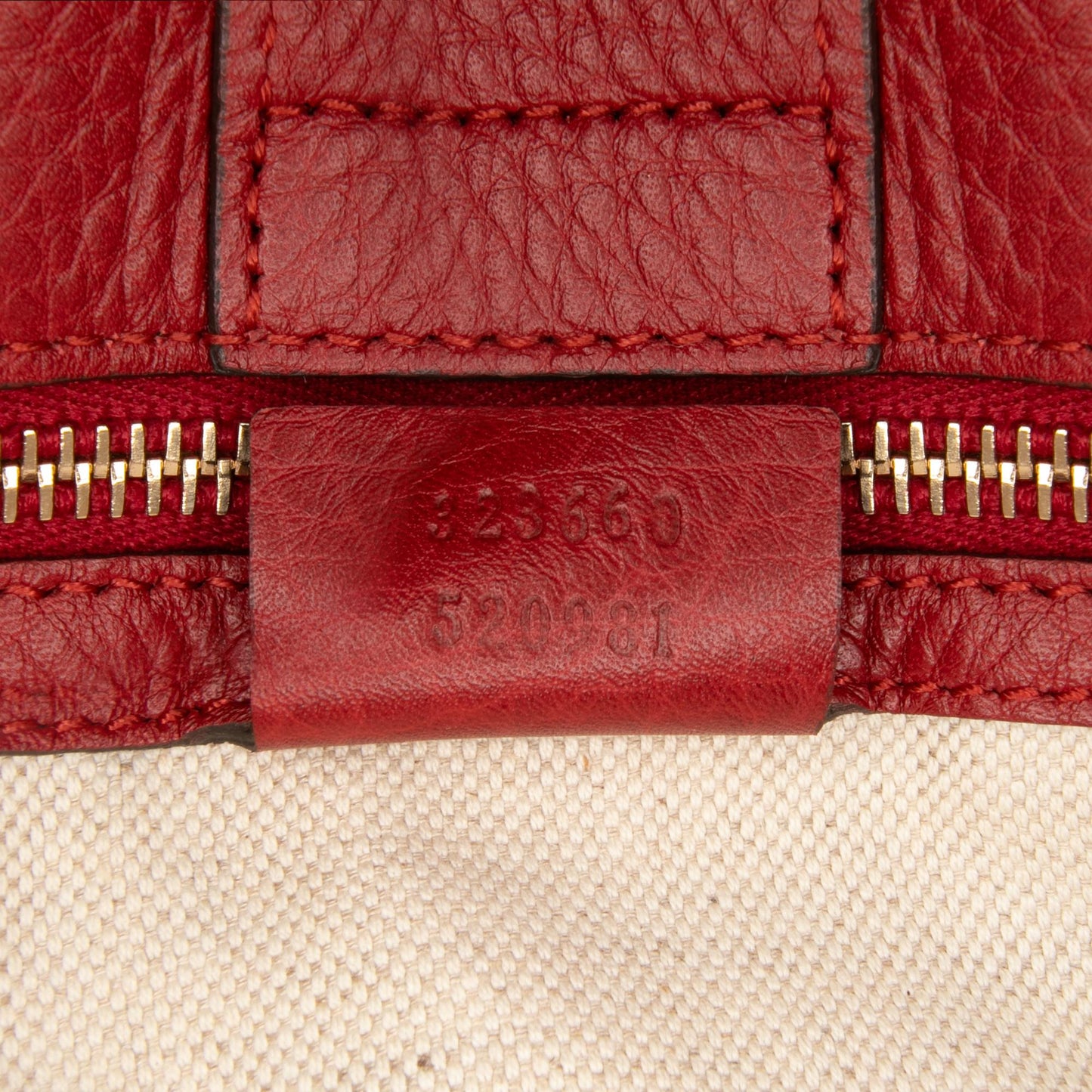 Gucci Medium Calfskin Bamboo Shopper Satchel
