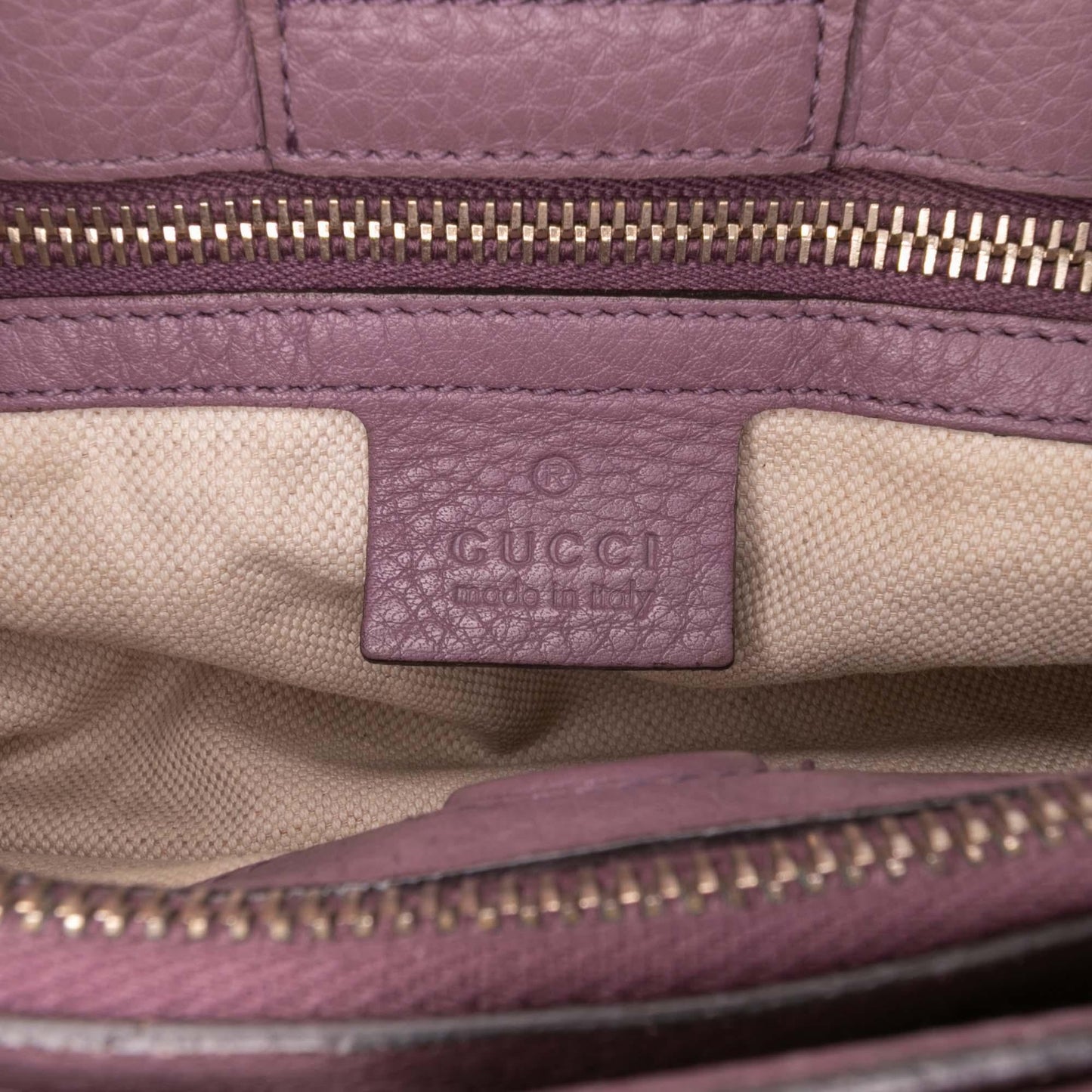 Gucci Medium Calfskin Bamboo Shopper Satchel