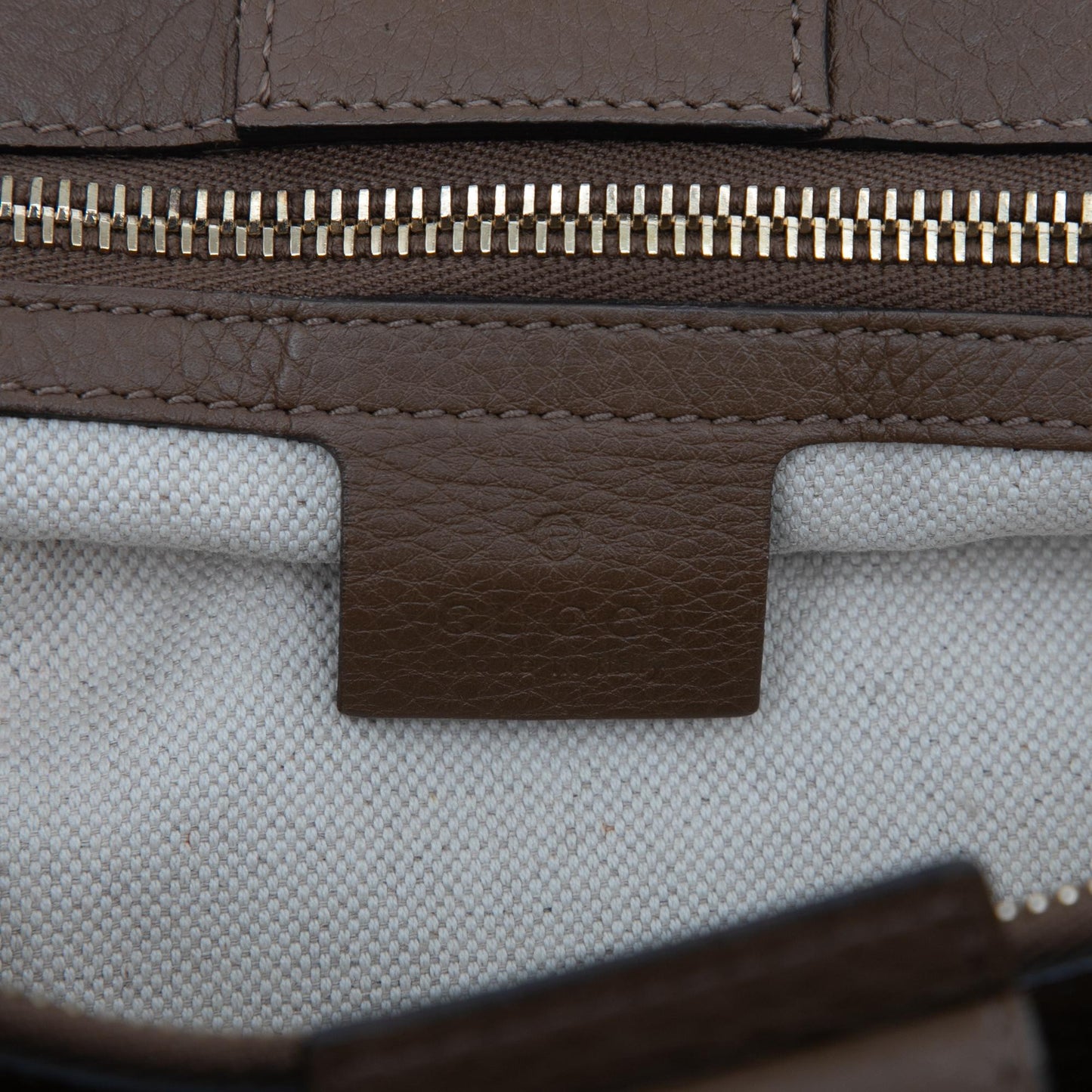 Gucci Medium Calfskin Bamboo Shopper Satchel