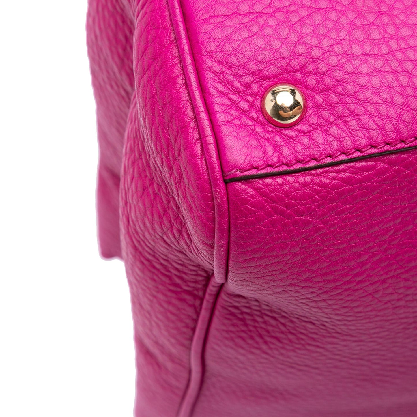 Gucci Medium Calfskin Bamboo Shopper Satchel