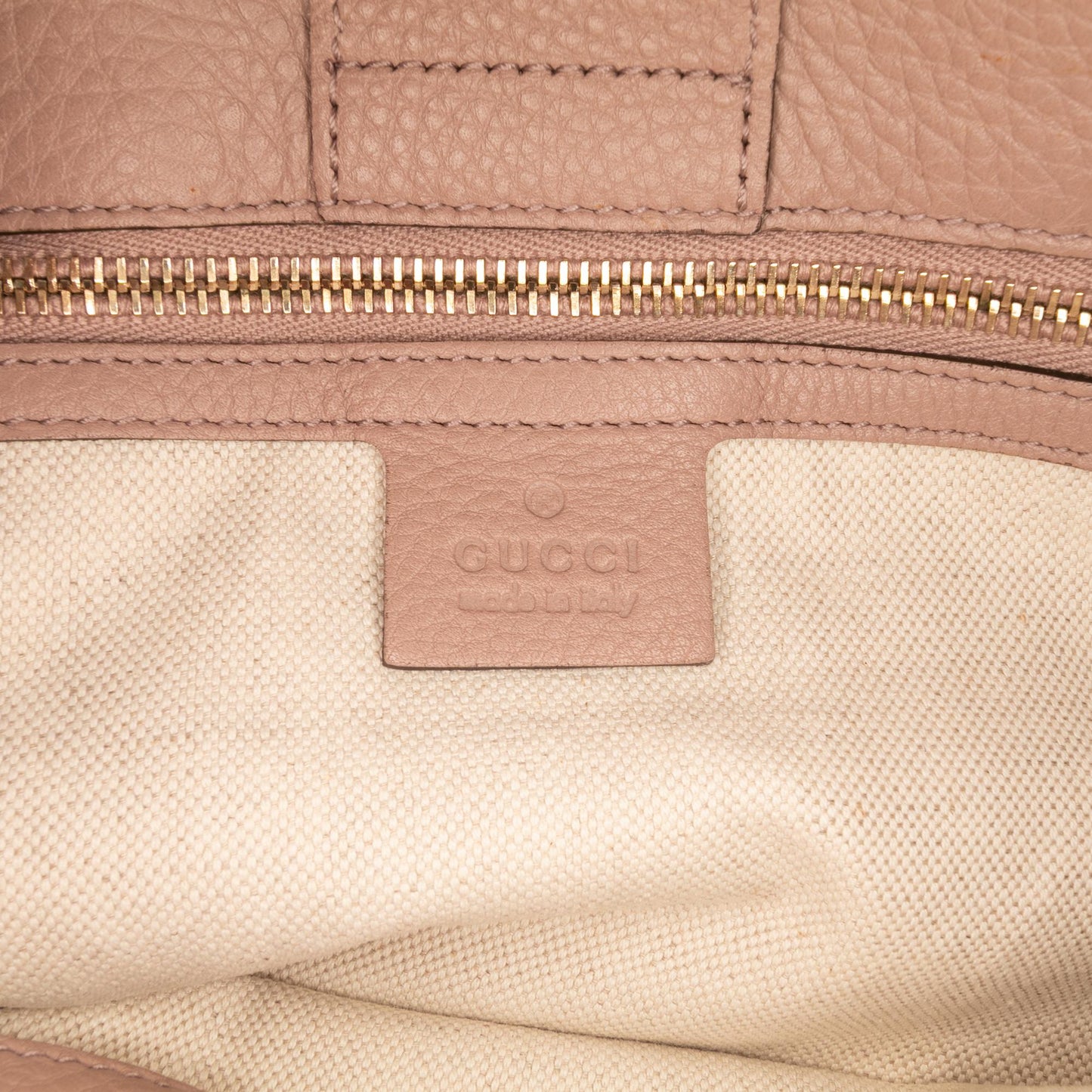 Gucci Medium Calfskin Bamboo Shopper Satchel