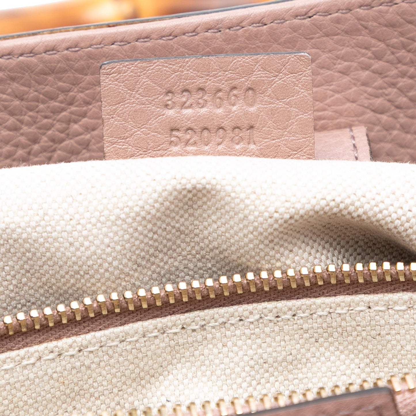 Gucci Medium Calfskin Bamboo Shopper Satchel