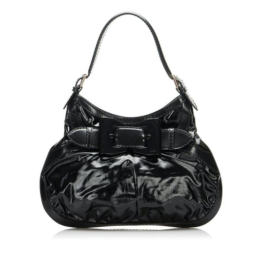Gucci Medium Dialux Queen Hobo (SHG-CKgNIL)
