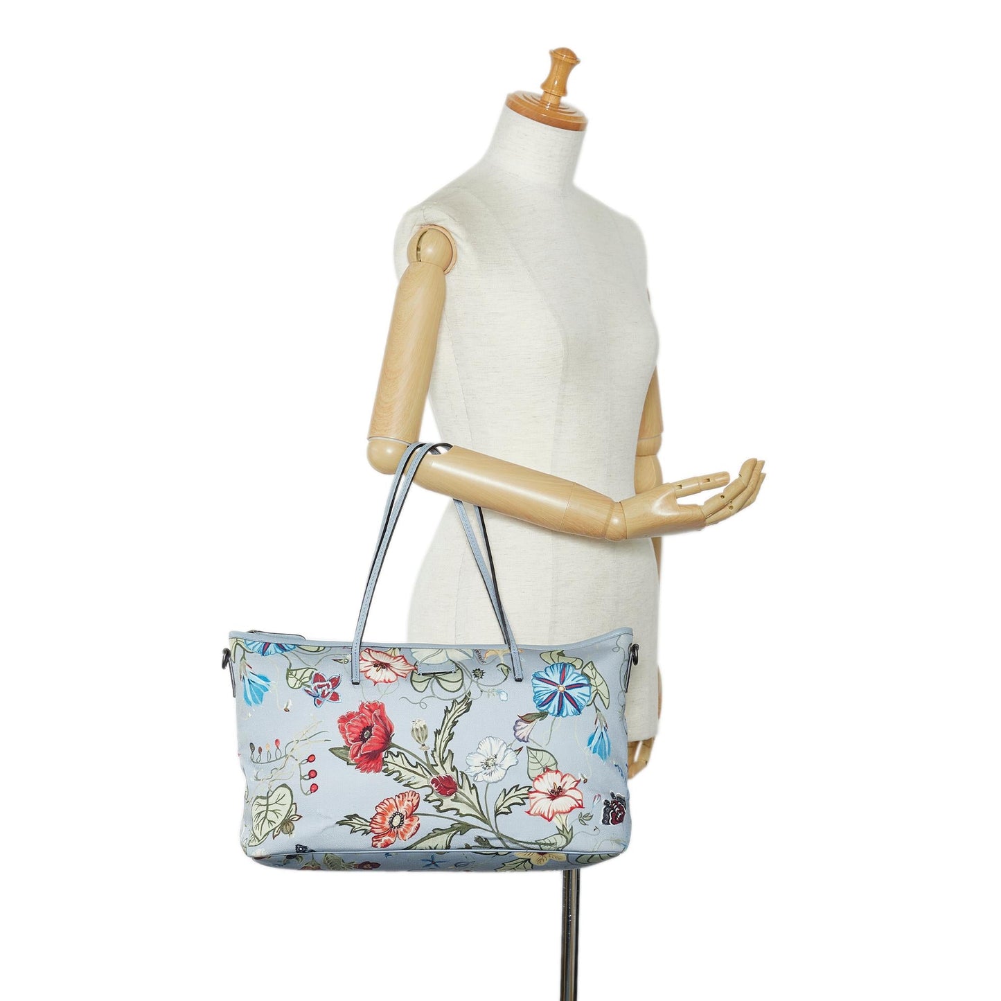 Gucci Medium Flora Knight Satchel (SHG-ZWs38E)