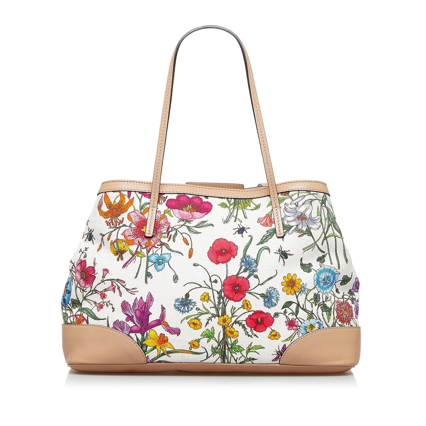 Luxury Gucci Medium Flora Tote Bag (SHG-K2LhJ2)