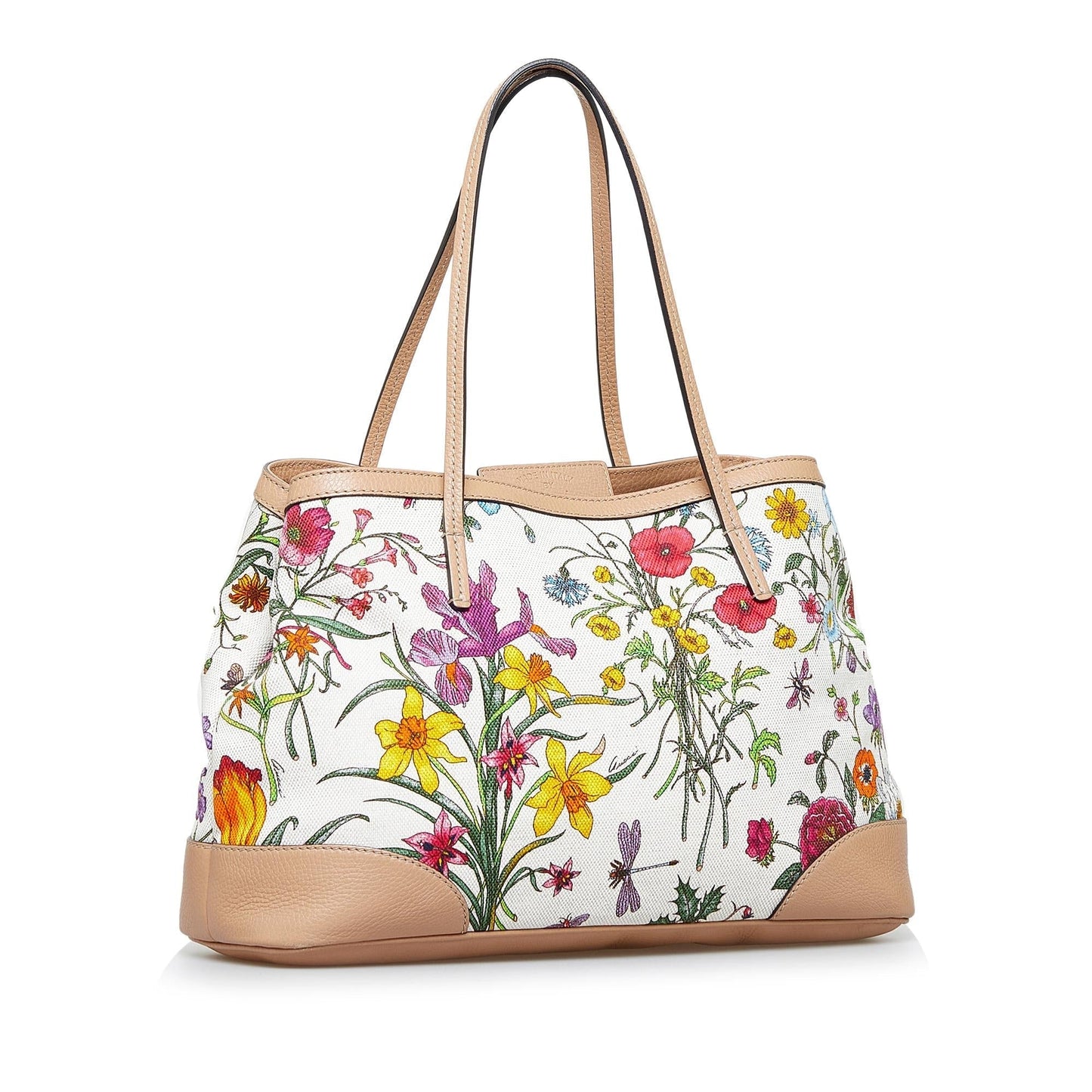 Luxury Gucci Medium Flora Tote Bag (SHG-K2LhJ2)