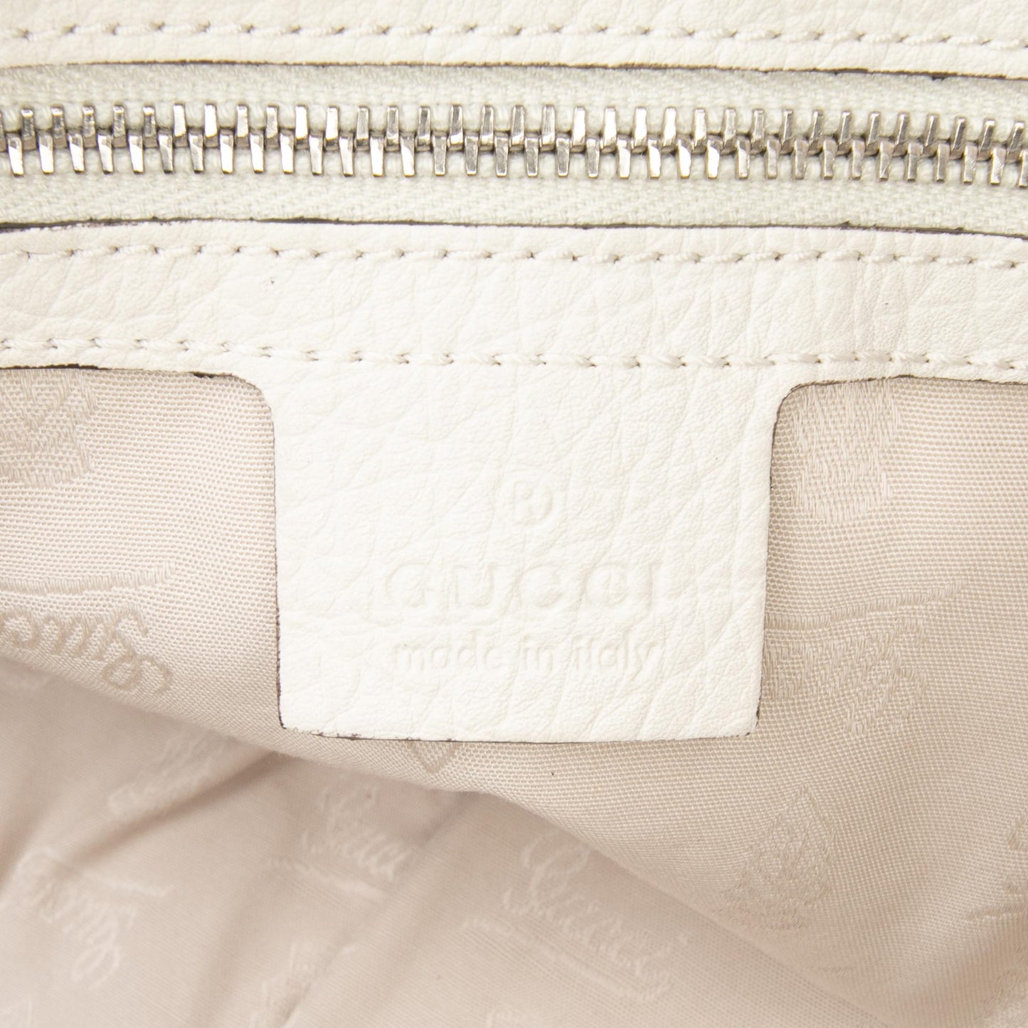 Gucci Medium GG Canvas Bamboo Bar Tote