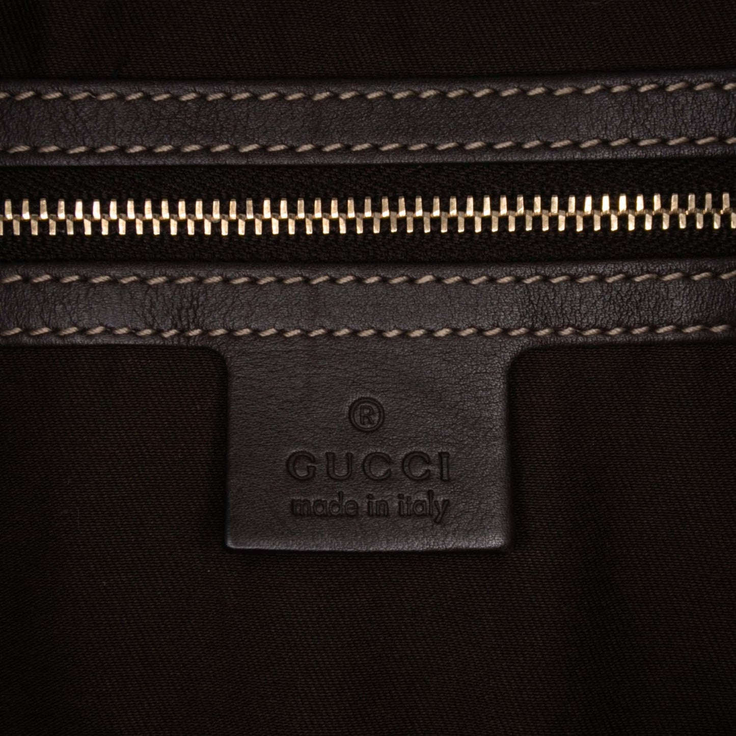 Gucci Medium GG Canvas Bamboo Indy Hobo