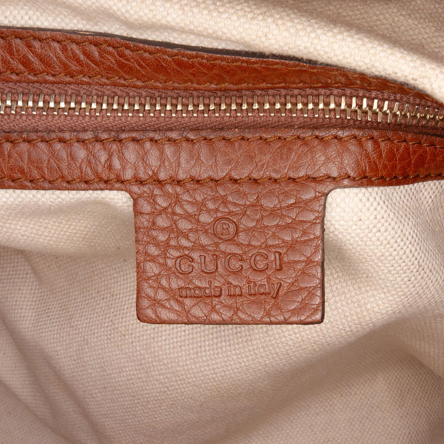 Gucci Medium GG Canvas Bella Shoulder Bag
