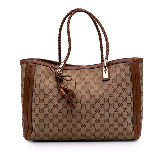 Gucci Medium GG Canvas Bella Tote