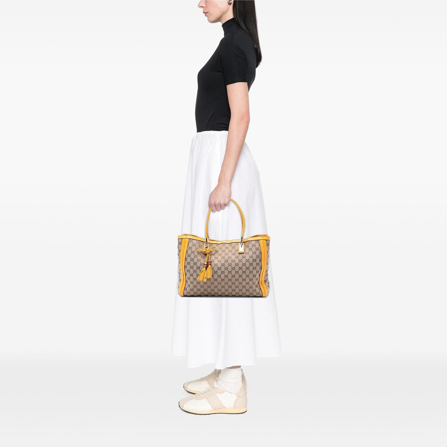 Gucci Medium GG Canvas Bella Tote