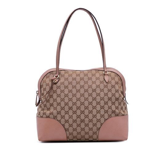Gucci Medium GG Canvas Bree Dome Tote