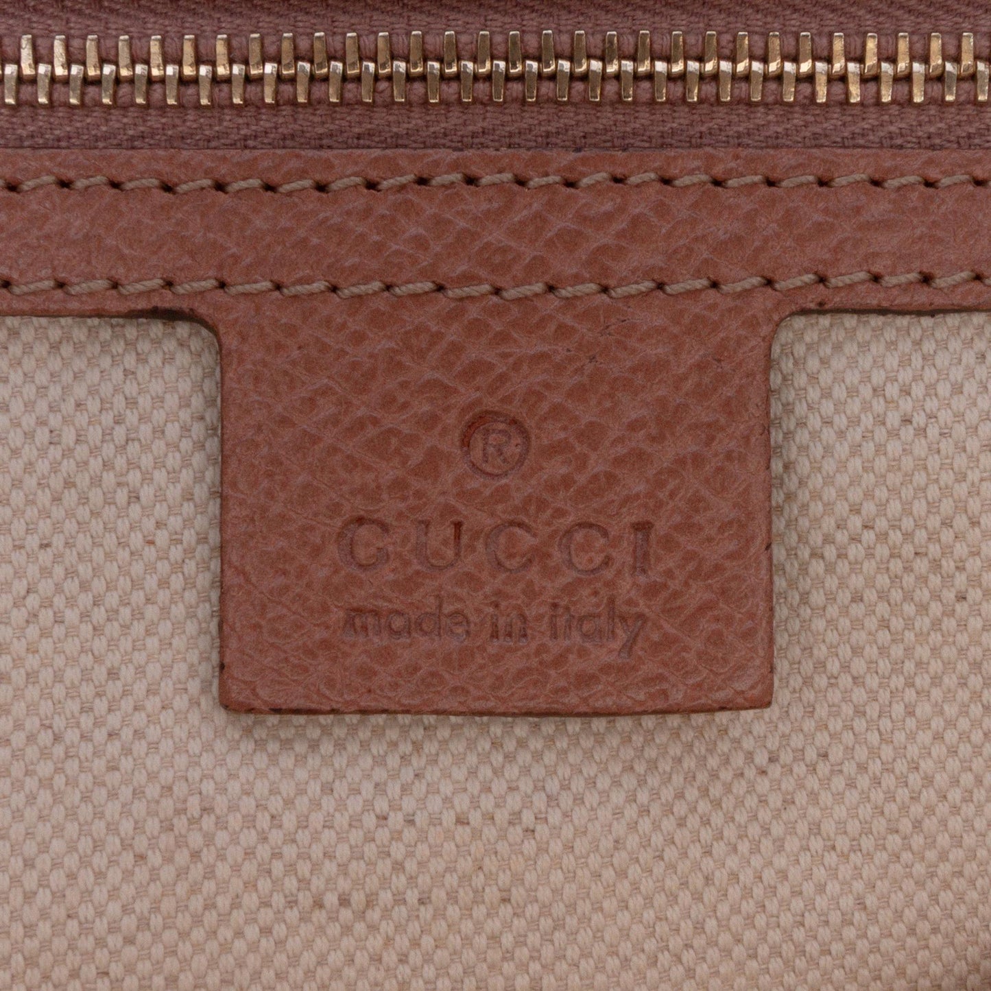 Gucci Medium GG Canvas Bree Satchel