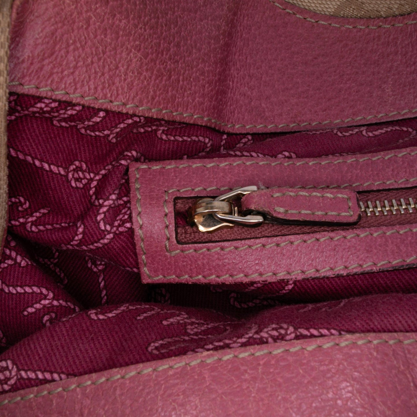 Gucci Medium GG Canvas Charmy Shoulder Bag