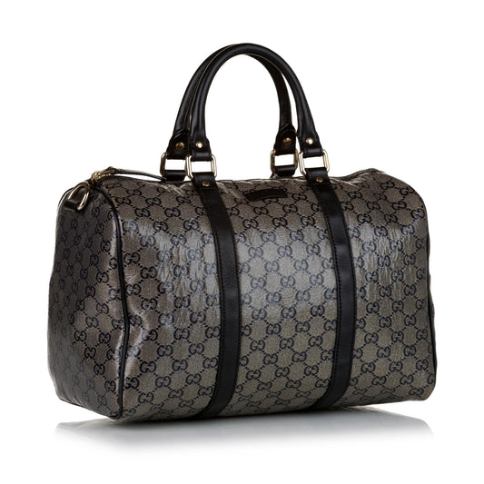 Gucci Medium GG Crystal Joy Boston Bag (SHG-34831)