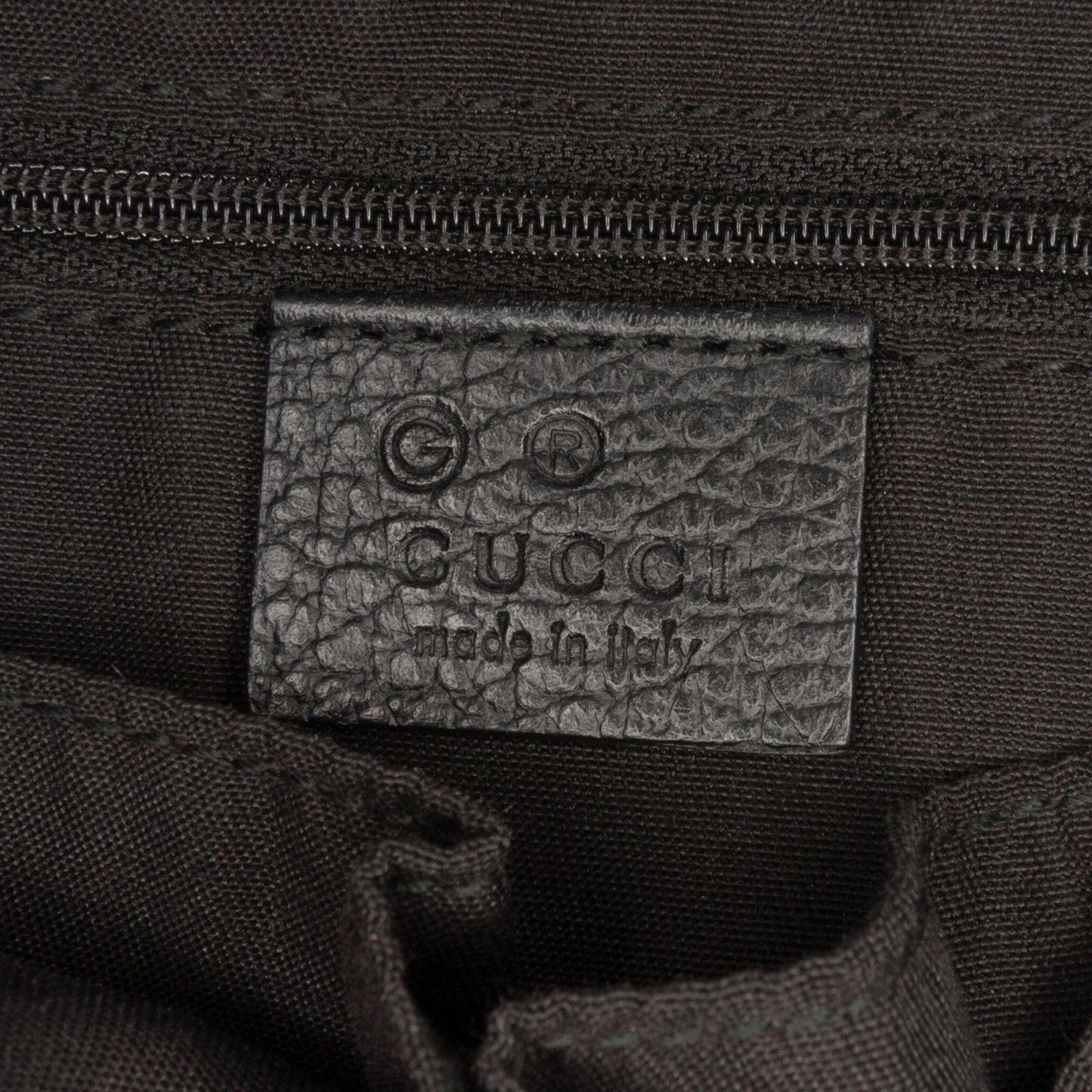 Gucci Medium GG Denim Charm Tote