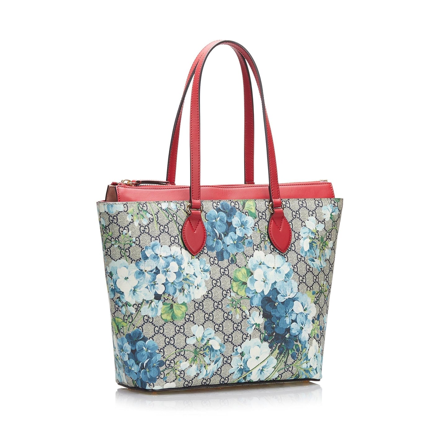 Luxury Gucci Medium GG Supreme Blooms Tote (SHG-708NRJ)