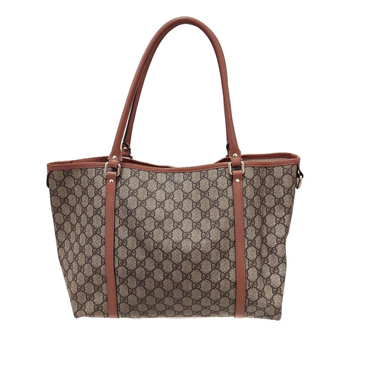 Luxury Gucci Medium GG Supreme Joy Tote (SHG-kILUcy)