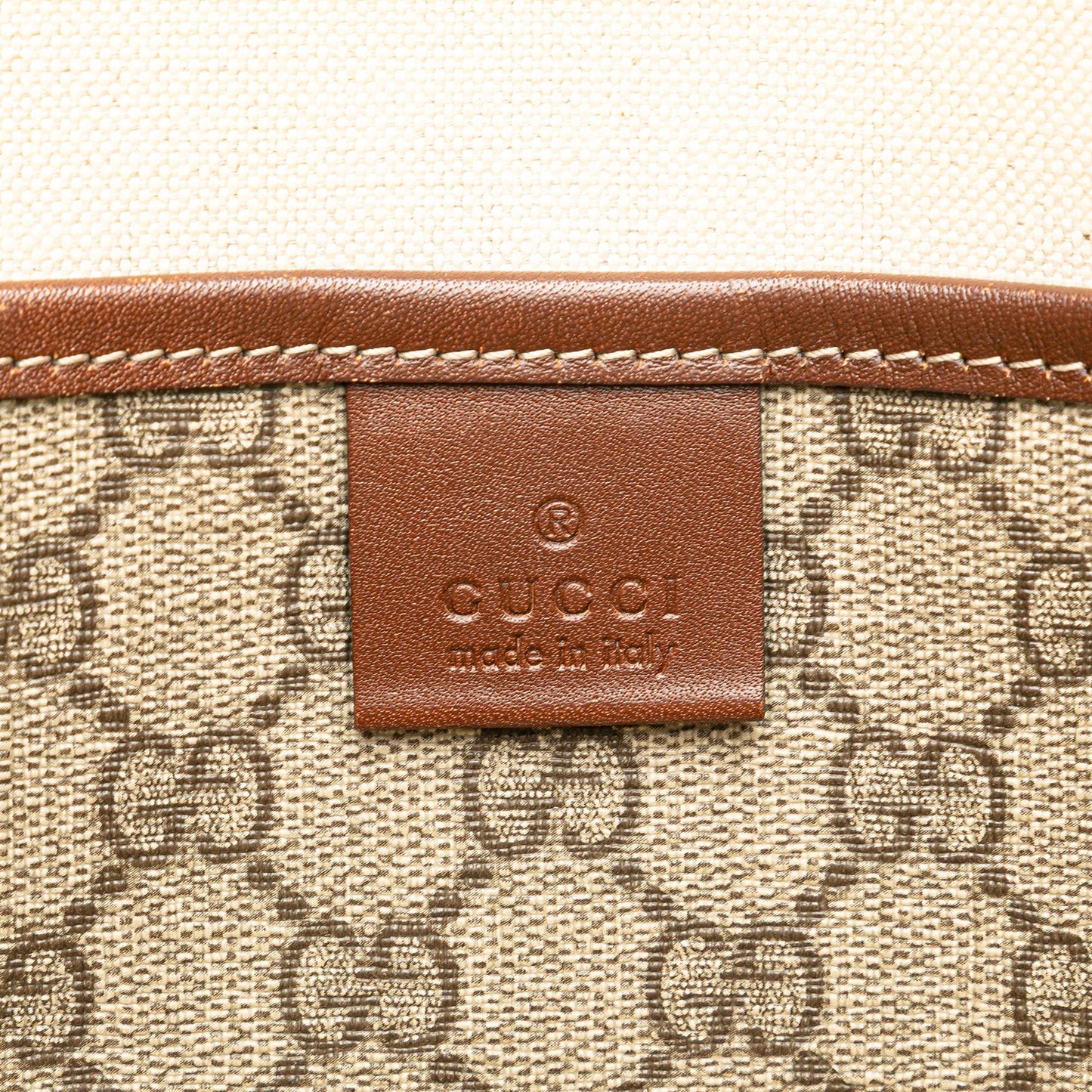 Gucci Medium GG Supreme Web Loop Tote