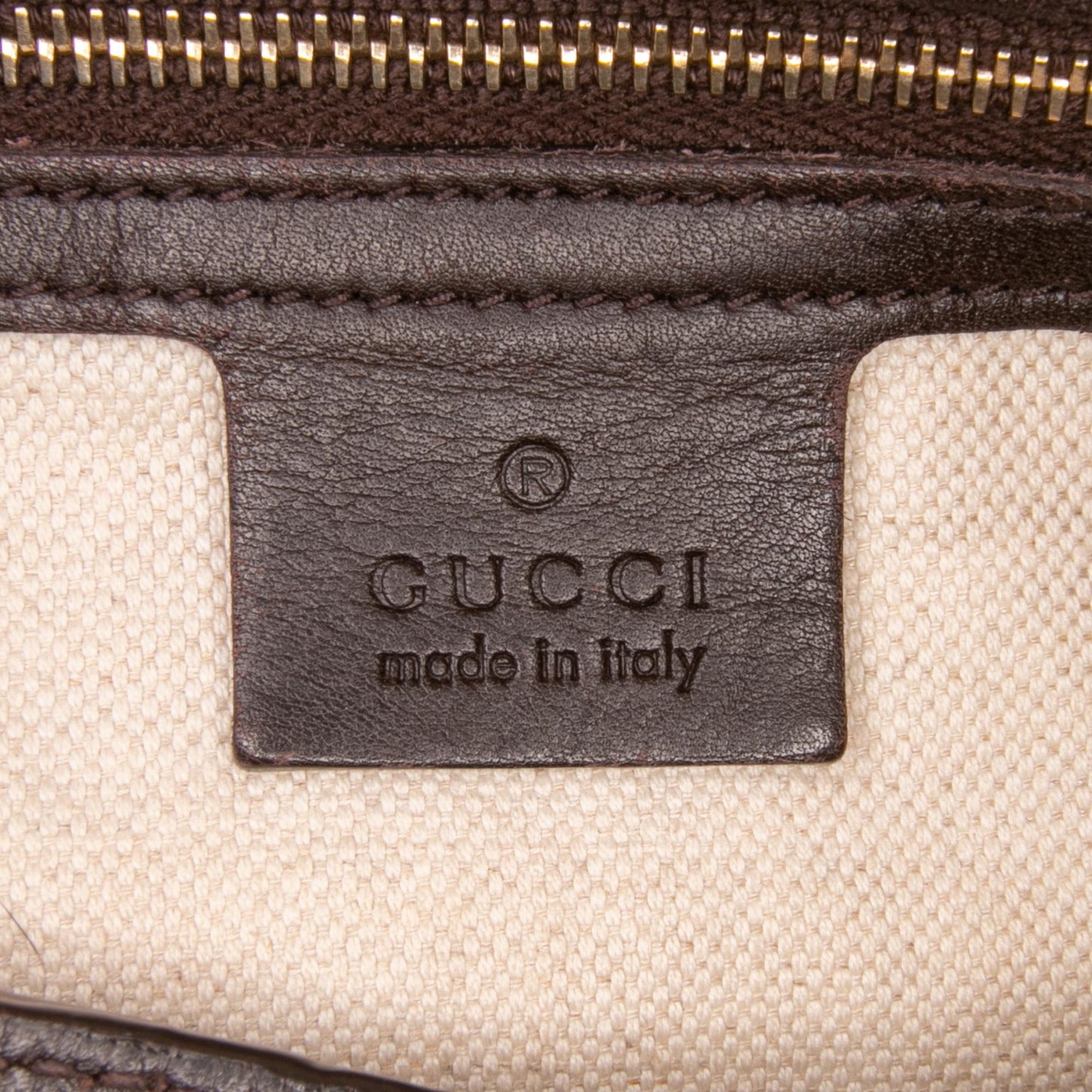 Gucci Medium Guccissima Bree Fold Over Tote