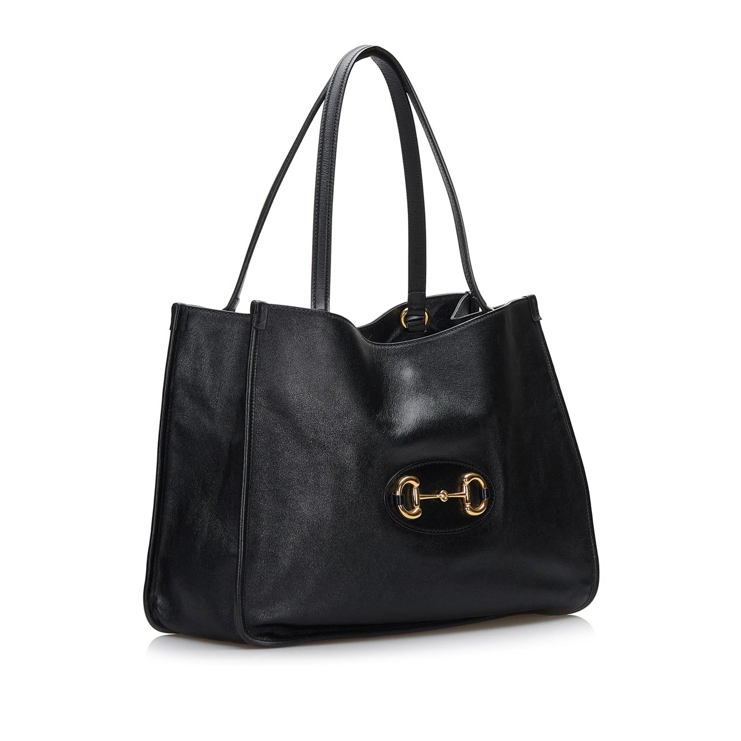 Luxury Gucci Medium Horsebit 1955 Tote Bag (SHG-icESM0)