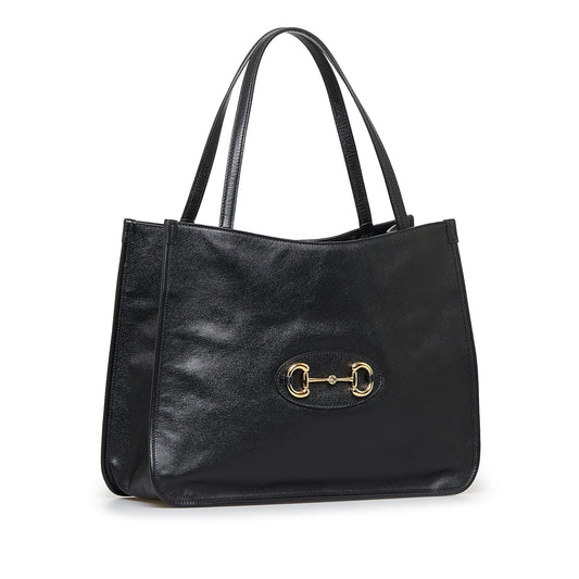 Luxury Gucci Medium Horsebit 1955 Tote Bag (SHG-FPis18)