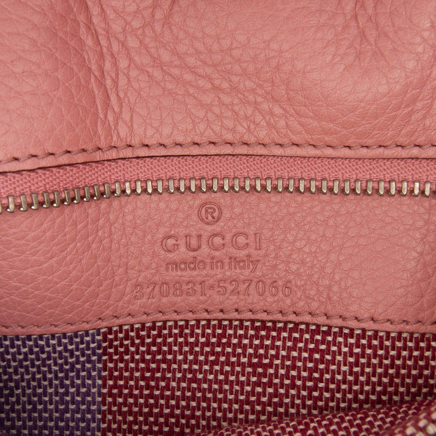 Gucci Medium Leather Bamboo Daily Satchel