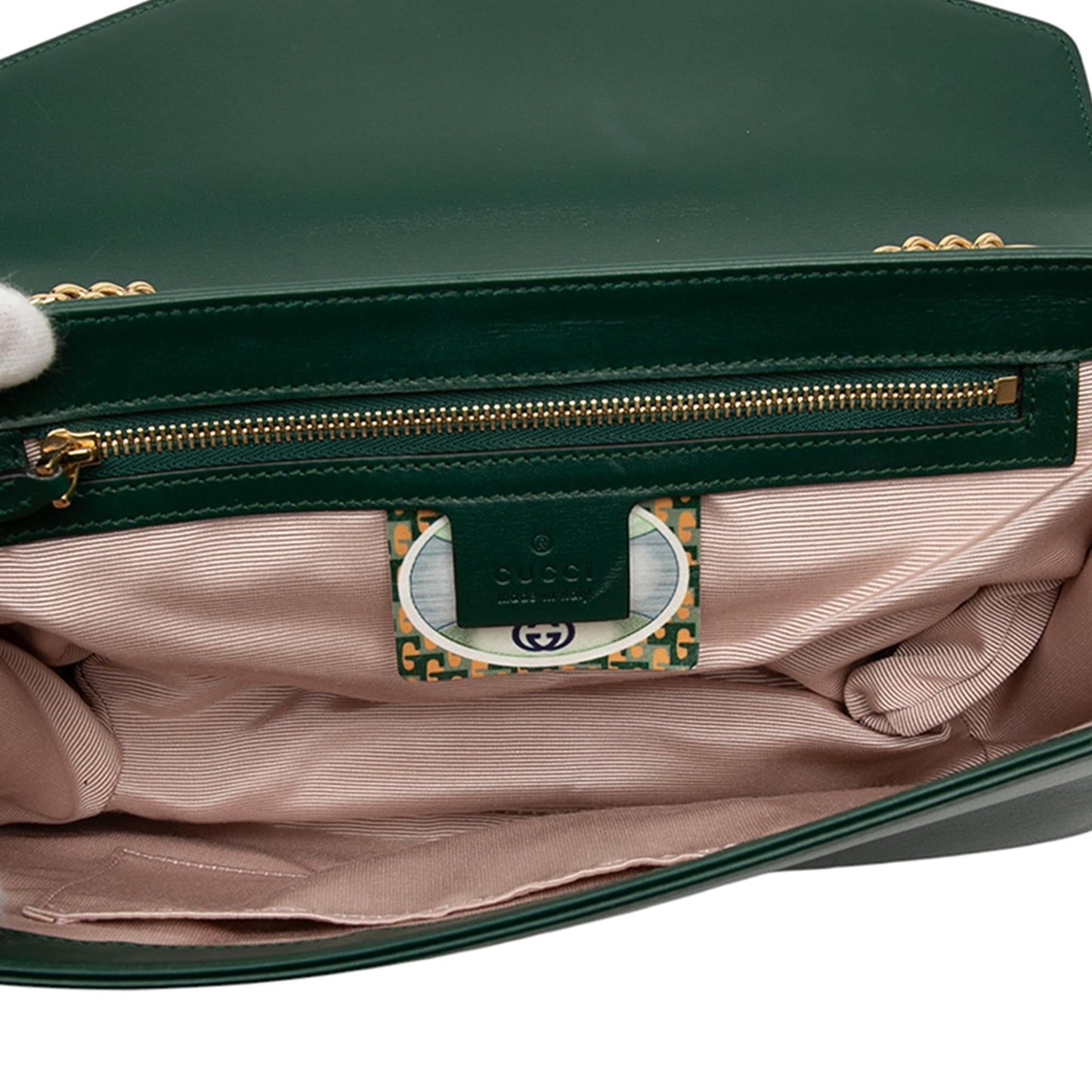 Gucci Medium Leather Rajah Crossbody