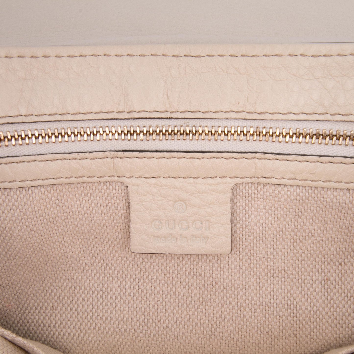 Gucci Medium Leather Soho Chain Flap Crossbody
