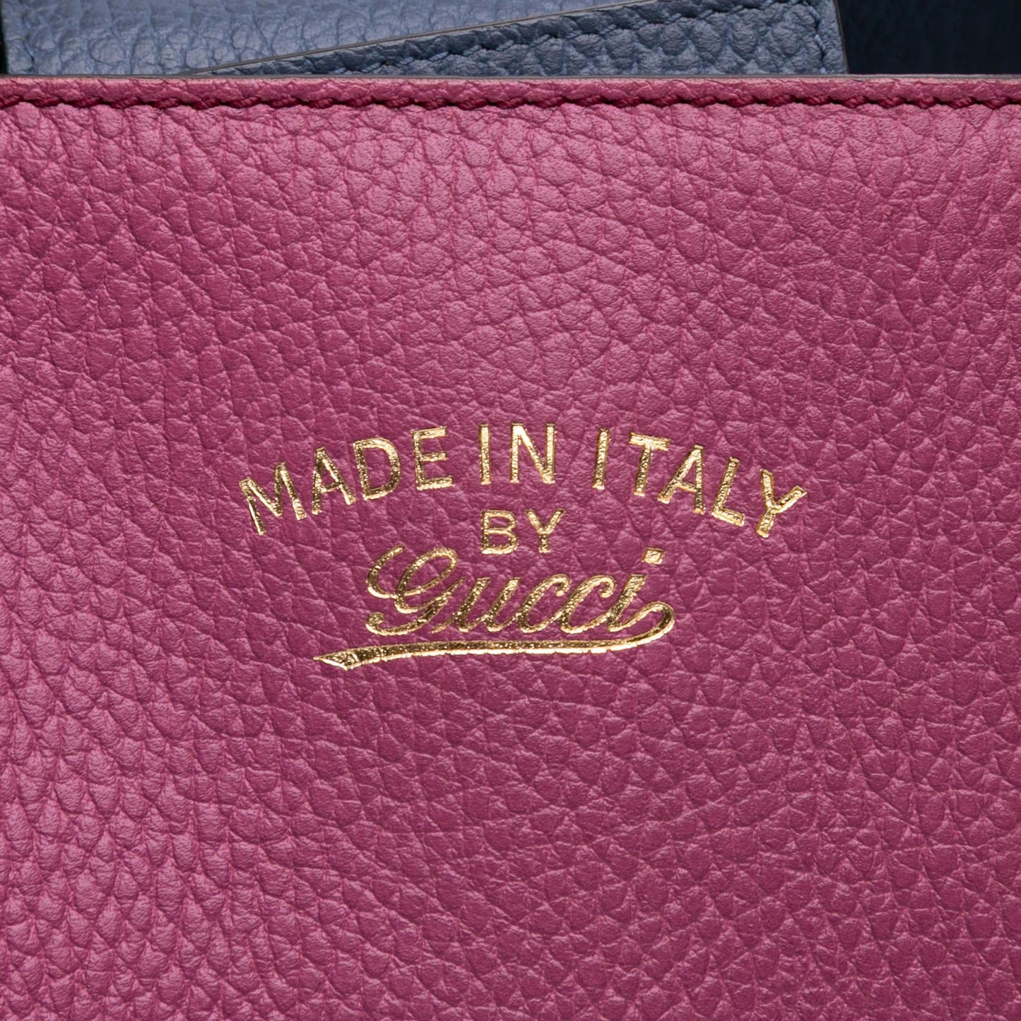 Gucci Medium Leather Swing Tote