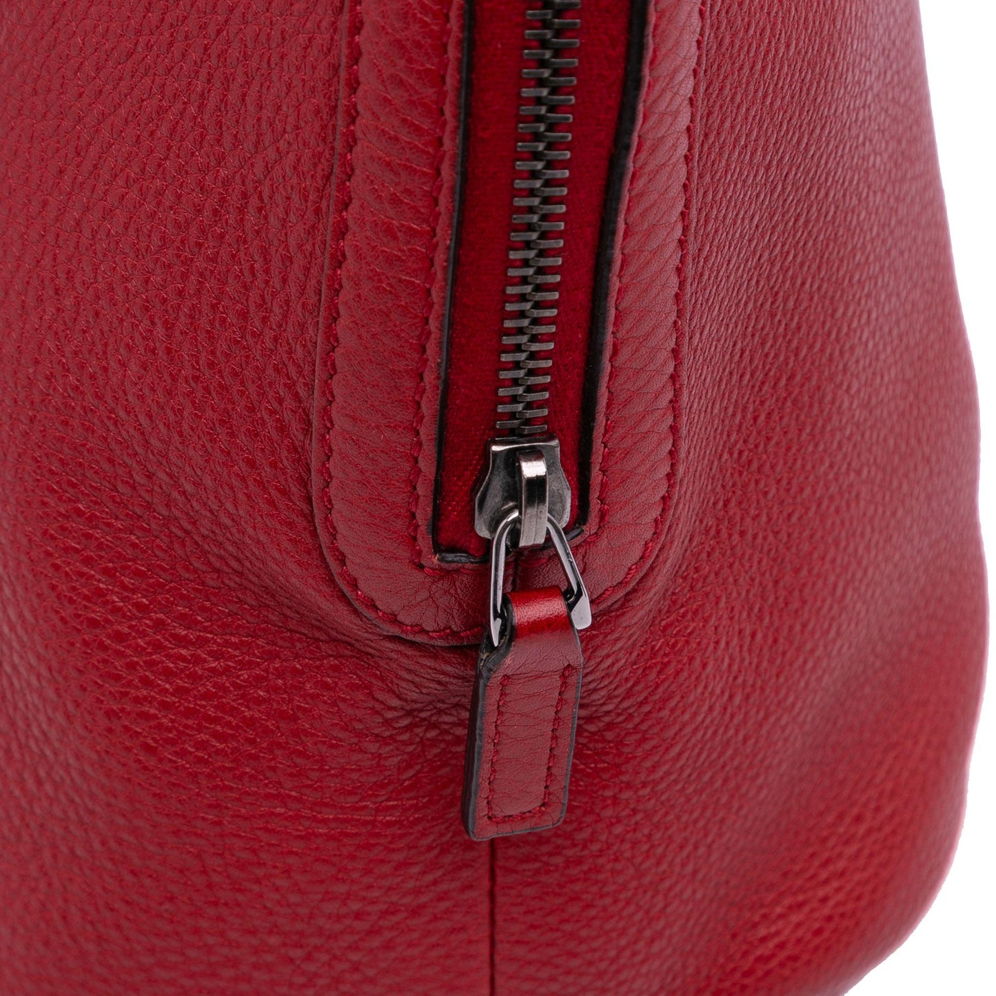 Gucci Medium Leather Web Dome Satchel