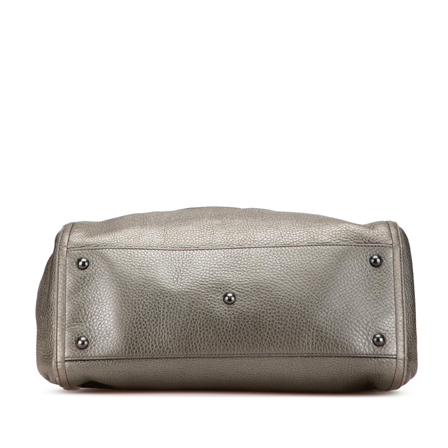 Gucci Medium Metallic Leather Soho Cellarius Tote