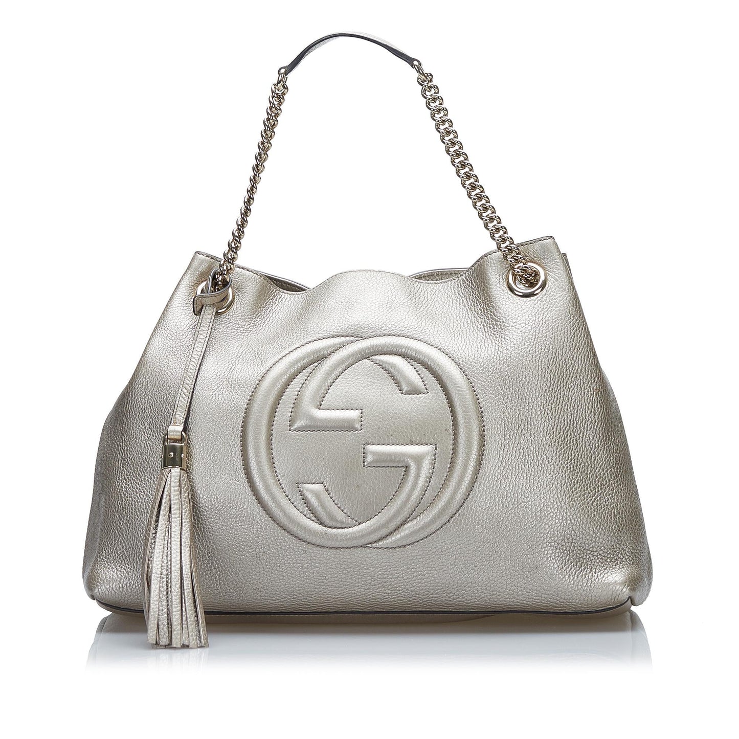 Luxury Gucci Medium Soho Chain Tote (SHG-F7uOCC)