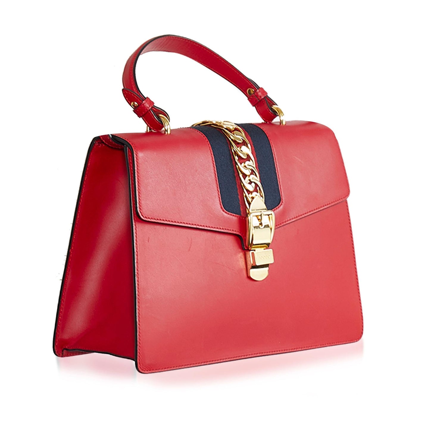 Gucci Medium Sylvie Satchel (SHG-9Fqcs4)
