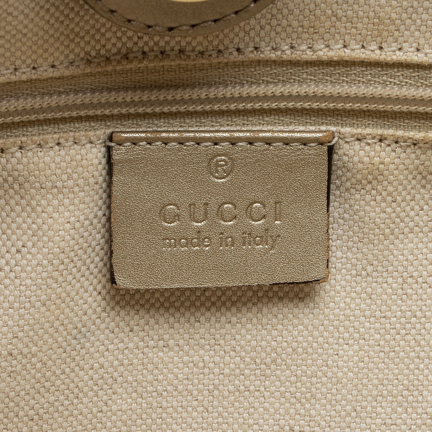 Gucci Metallic GG Canvas Sukey Large Tote