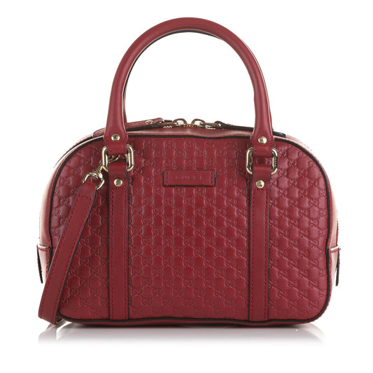 Gucci Microguccissima Bree Satchel (SHG-I5YY28)