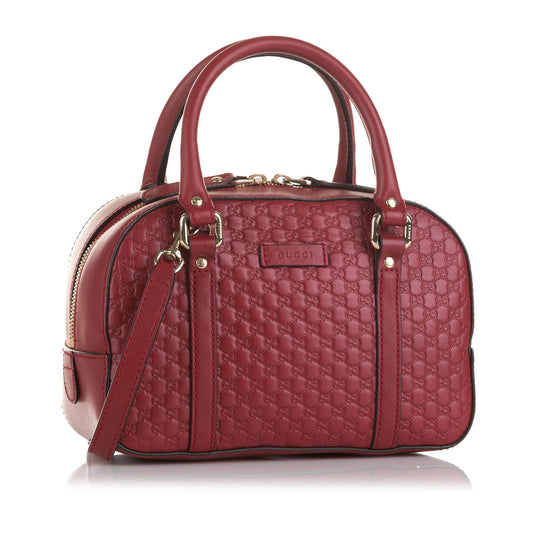 Gucci Microguccissima Bree Satchel (SHG-I5YY28)