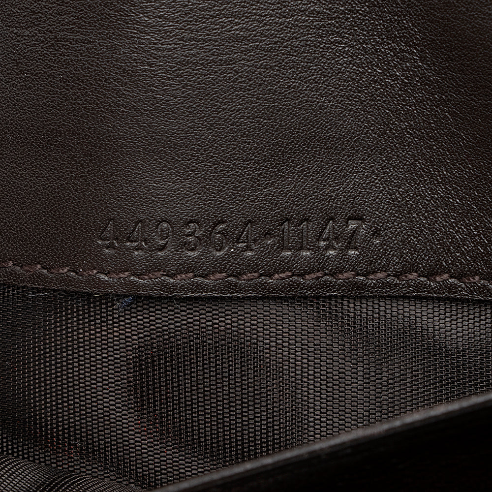 Gucci Microguccissima Continental Flap Wallet (SHF-18956)