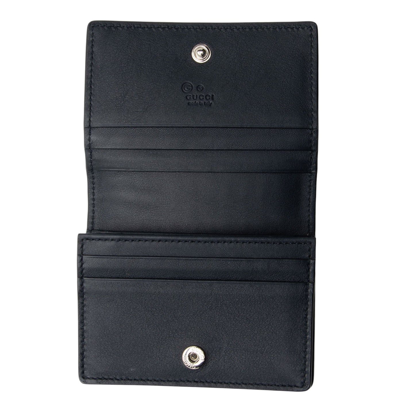 Gucci Microguccissima Leather Card Case (SHF-6wm385)
