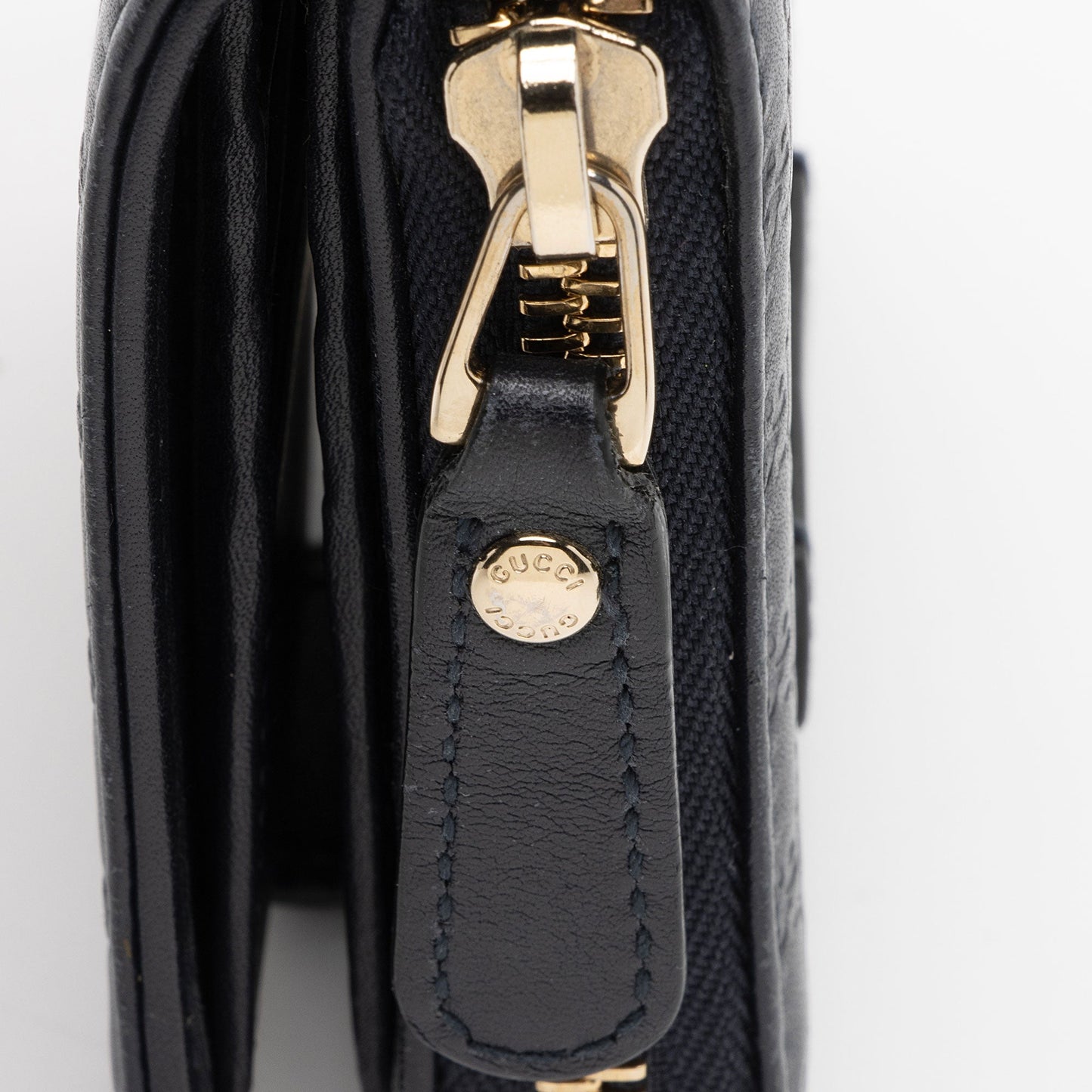 Gucci Microguccissima Leather Compact Zip Around Wallet (SHF-0RgGLi)