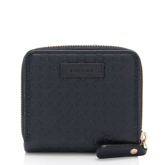 Gucci Microguccissima Leather Compact Zip Around Wallet (SHF-0RgGLi)