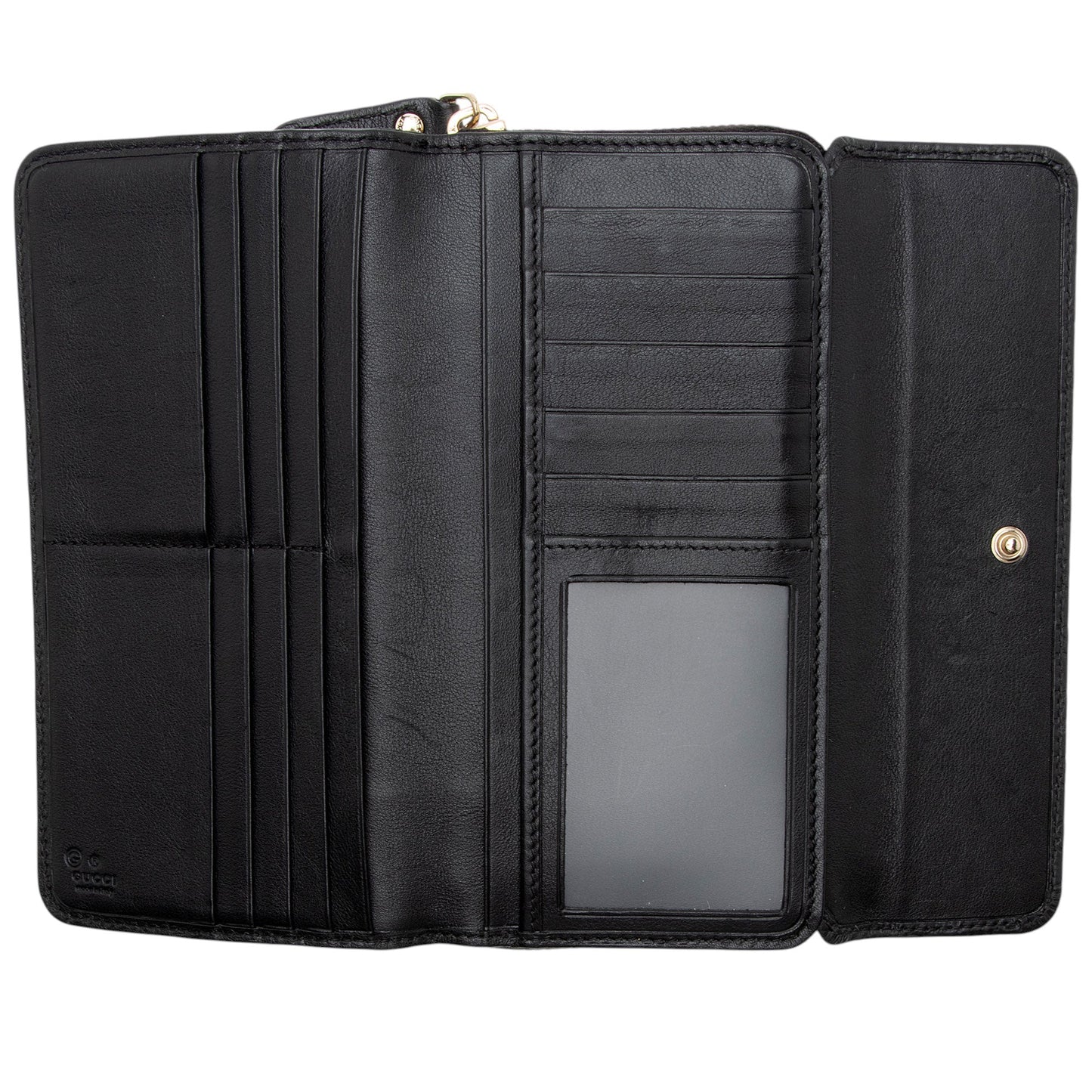 Gucci Microguccissima Leather Continental Flap Wallet
