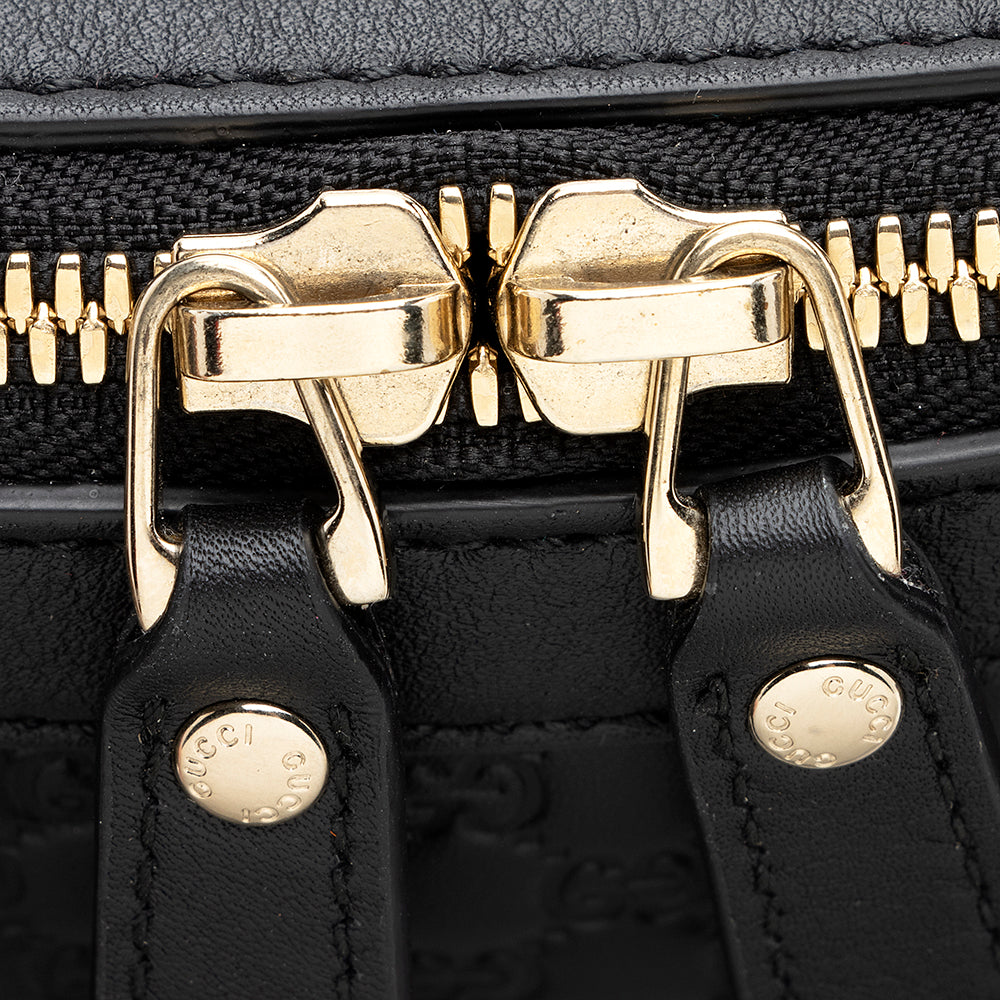 Gucci Microguccissima Leather Dome Large Satchel (SHF-19602)