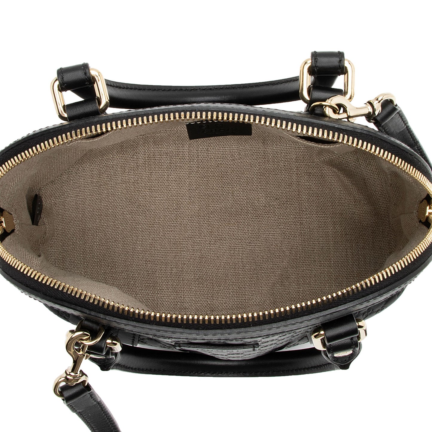 Gucci Microguccissima Leather Dome Small Satchel (SHF-wphdwX)