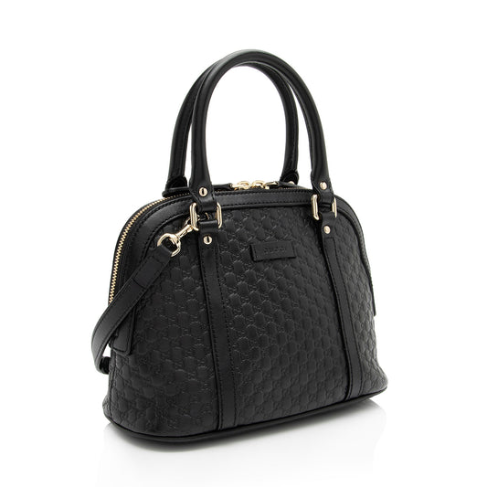 Gucci Microguccissima Leather Dome Small Satchel (SHF-wphdwX)