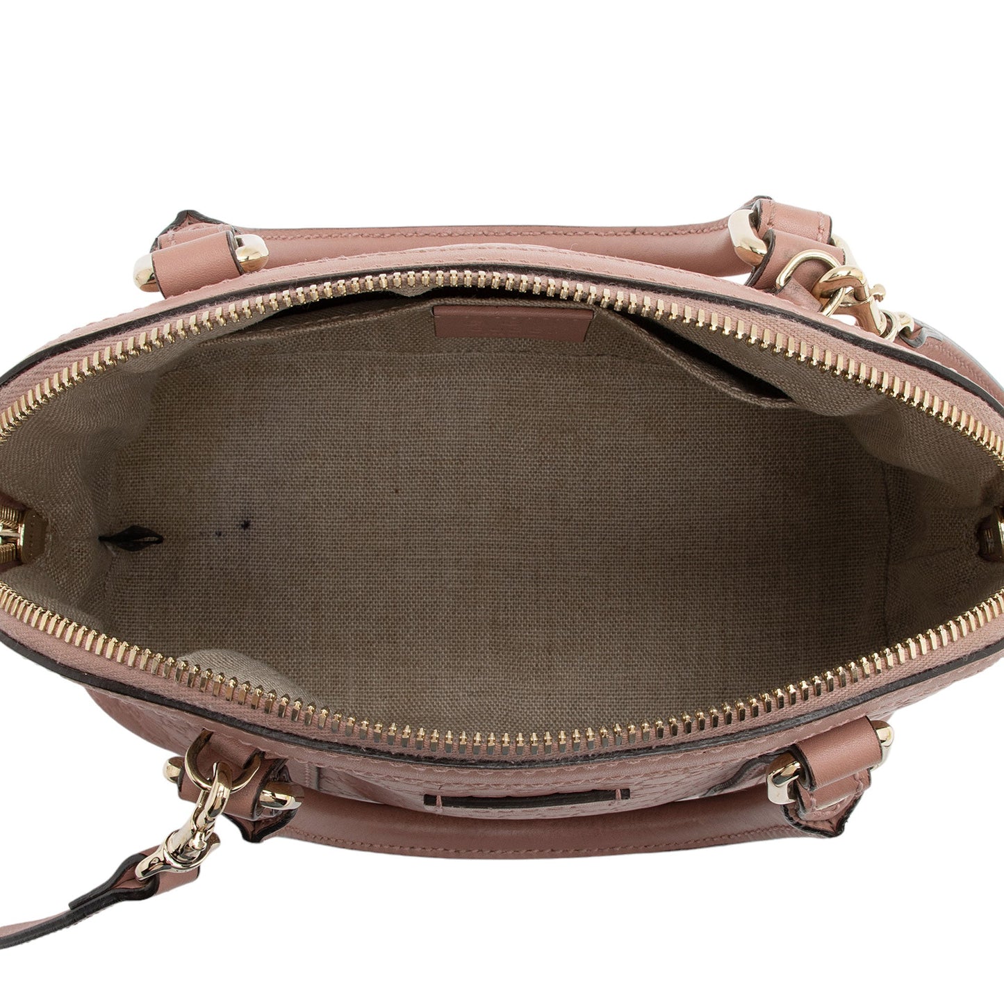 Gucci Microguccissima Leather Dome Small Satchel (SHF-q8xP5f)