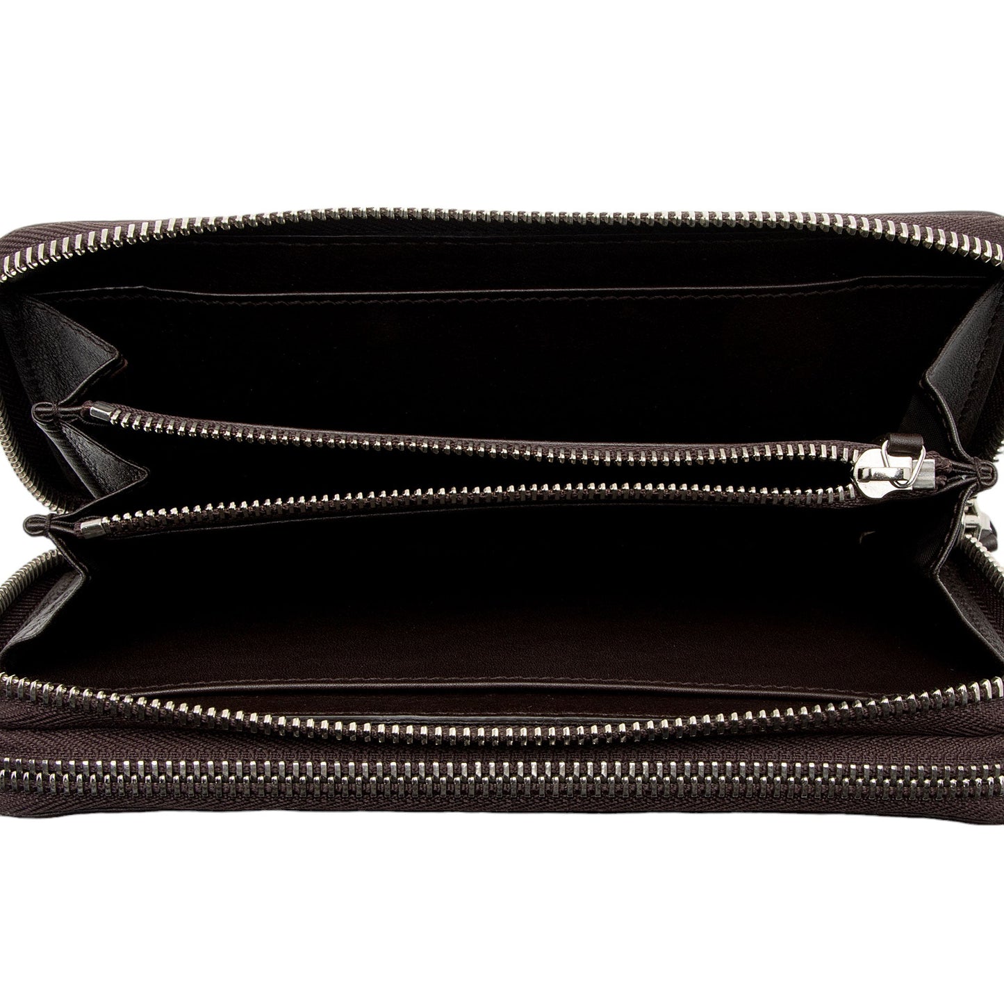 Gucci Microguccissima Leather Double Zip Around Large Organizer Wallet (SHF-EIQfg7)