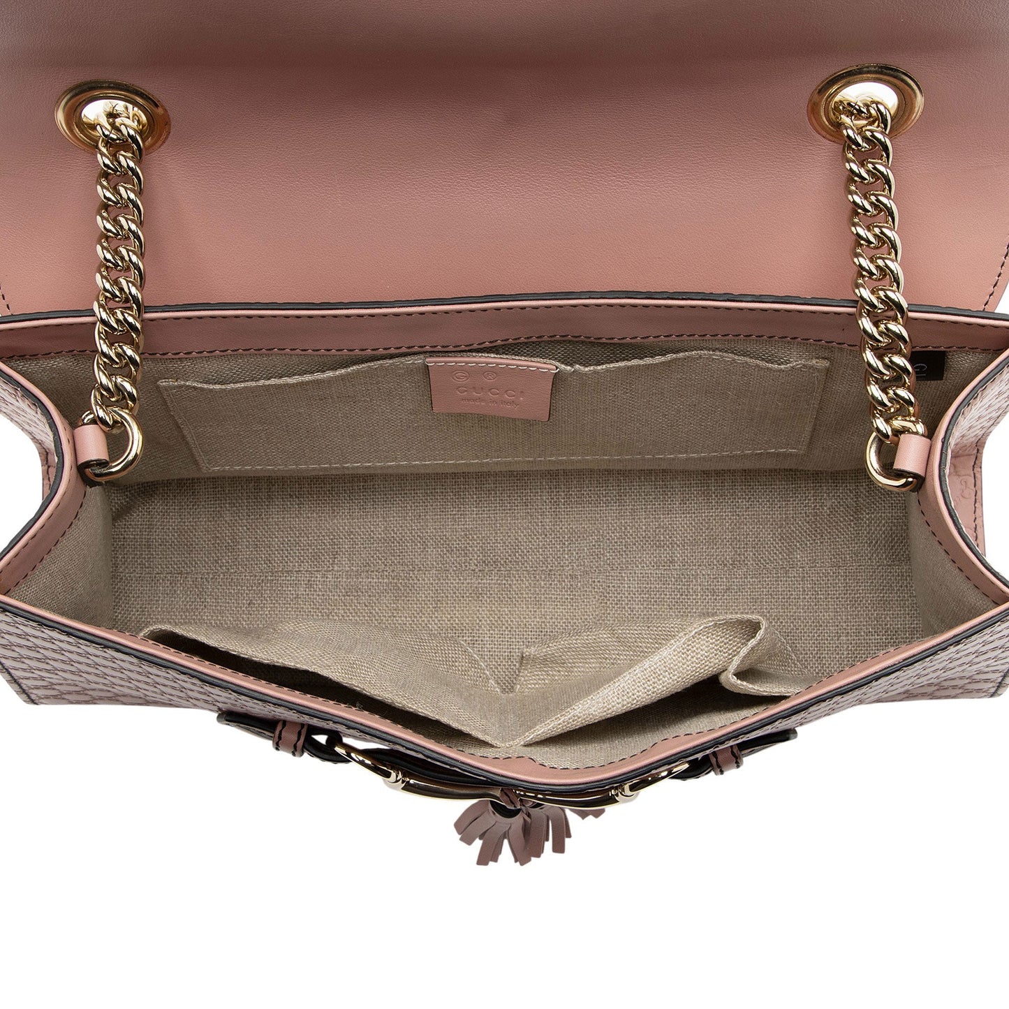 Gucci Microguccissima Leather Emily Medium Shoulder Bag