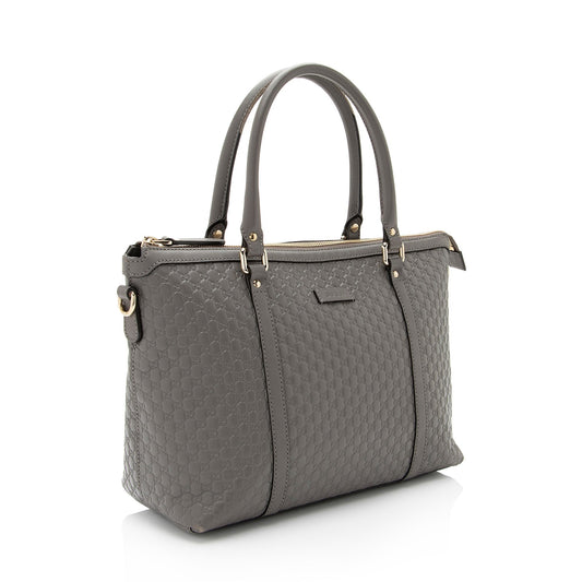 Luxury Gucci Microguccissima Leather Joy Medium Zip Tote (SHF-KKh5Fm)