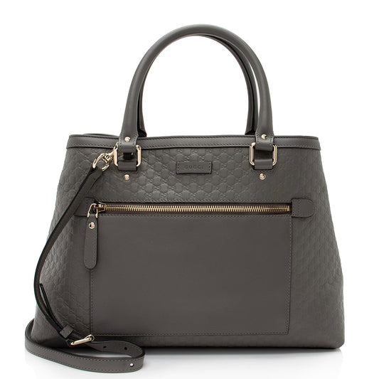 Gucci Microguccissima Leather Soft Medium Tote (SHF-23258)